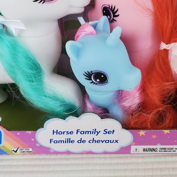 Wonder Pony Land New Sealed Ponies Horse Family Set Of 3 Hair Accessories - Picture 3 of 9